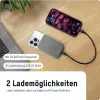 ANSMANN 1700-0199 10000 mAh Ασύρματο Power Bank ανθρακί