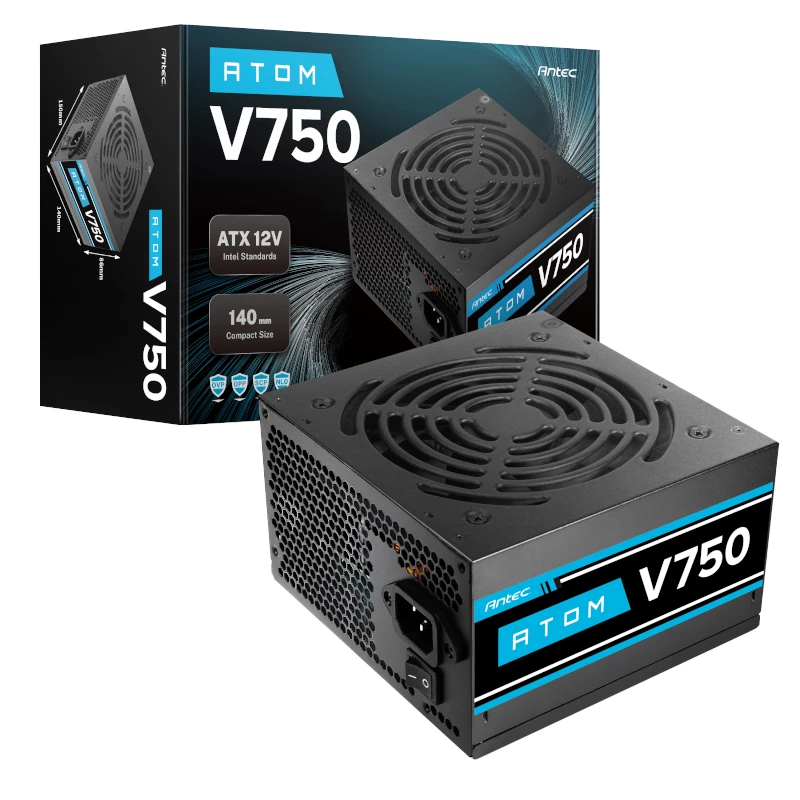 Antec Atom V750 Non-Modular 750W 80 PLUS Bronze ATX Τροφοδοτικό