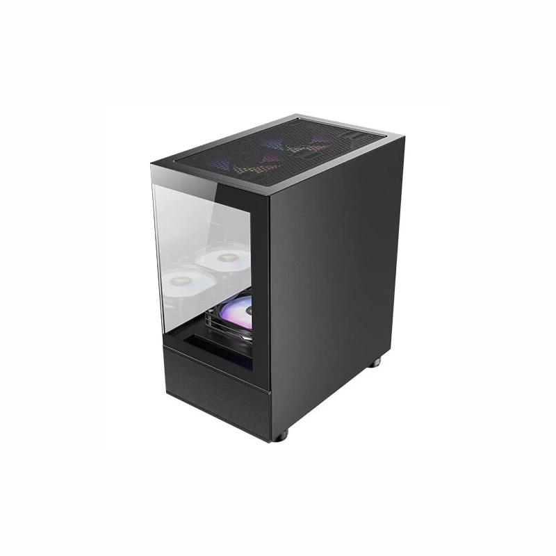 Antec CX200M Elite Micro-ATX | ITX RGB Mini-Tower Gaming κουτί - μαύρο