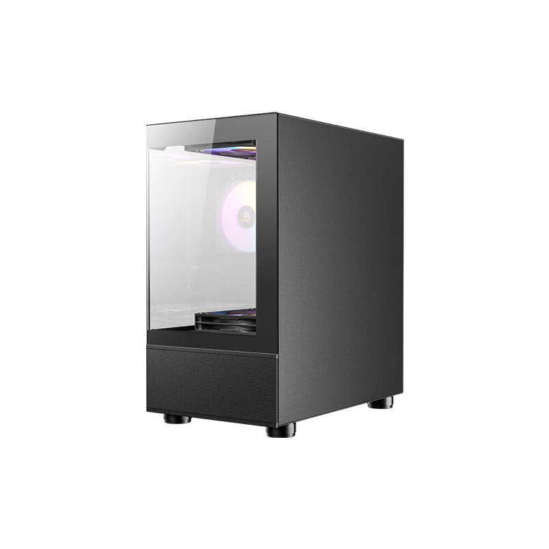 Antec CX200M Elite Micro-ATX | ITX RGB Mini-Tower Gaming κουτί - μαύρο