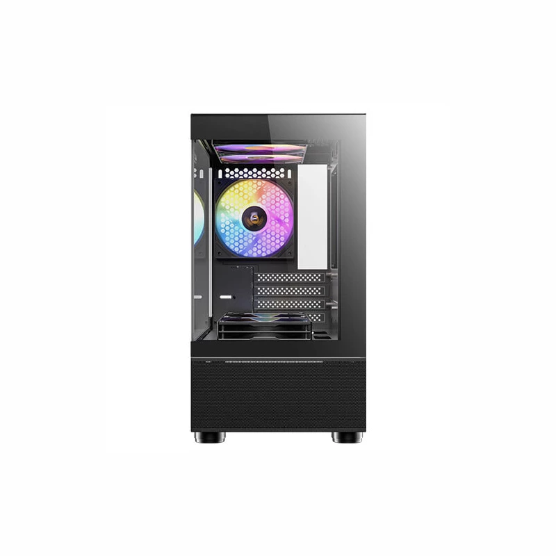 Antec CX200M Elite Micro-ATX | ITX RGB Mini-Tower Gaming κουτί - μαύρο