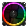 Antec Prizm 120 ARGB ανεμιστήρας κουτιού συσκευασία 5 τεμ. + controller - μαύρο