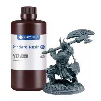 Anycubic Standard V2 1kg Ρητίνη HD γκρι