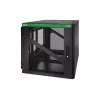 APC NetShelter 12U επιτοίχιο rack με πλευρικό βάθος USV, μαύρο