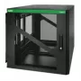 APC NetShelter 12U επιτοίχιο rack με πλευρικό βάθος USV, μαύρο