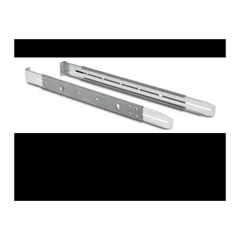 APC AP7768 Σετ βάσης ράγας πίσω για Rack ATS, Μαύρο