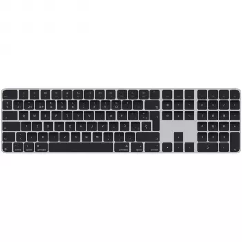 Apple Magic Keyboard με Touch ID και αριθμητικό πληκτρολόγιο - ασημί