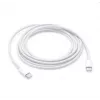 Apple MLL82ZM/A iPhone USB-C σε USB-C Καλώδιο Δεδομένων 2m Λευκό (Bulk)