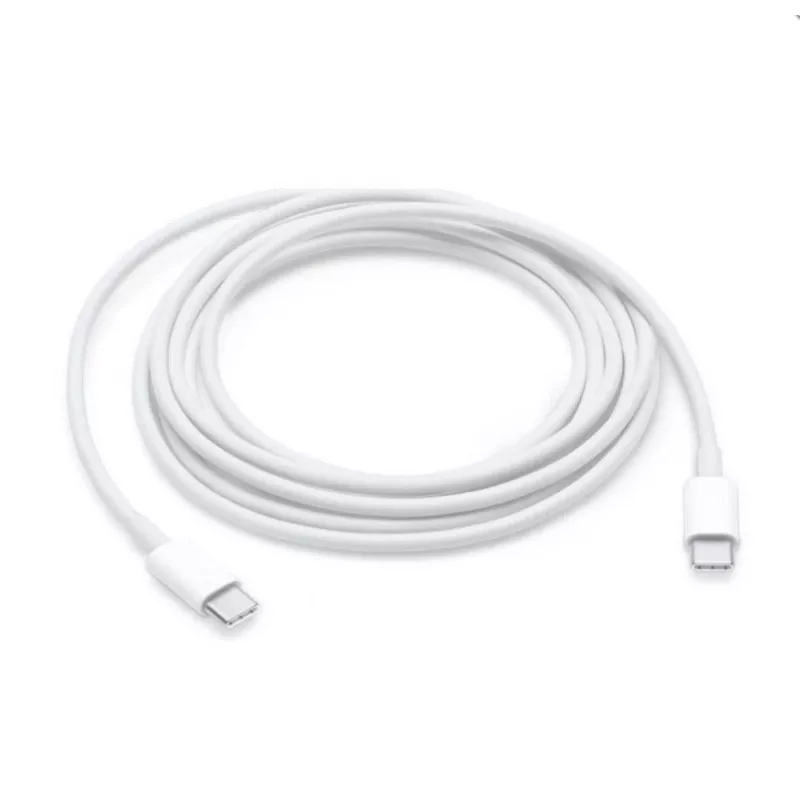 Apple MLL82ZM/A iPhone USB-C σε USB-C Καλώδιο Δεδομένων 2m Λευκό (Bulk)