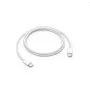 Apple MQKJ3ZM/A Καλώδιο φόρτισης και δεδομένων USB-C σε USB-C 60W 1m Λευκό (Bulk)