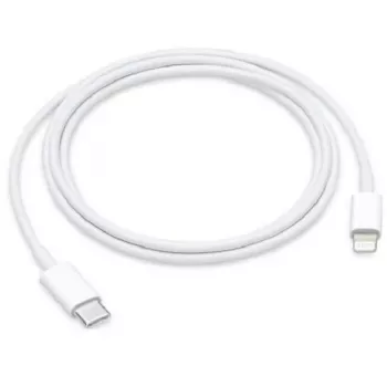 Apple MX0K2ZM/A iPhone καλώδιο δεδομένων USB-C σε Lightning 1m λευκό (Bulk)