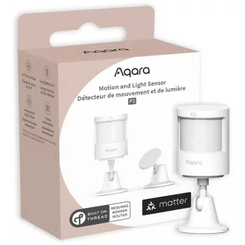 Aqara Αισθητήρας Κίνησης και Φωτός P2 - Thread, Bluetooth 5.0, Λευκό