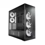 ARCTIC Xtender Black Clear Glass Mid-Tower ATX κουτί