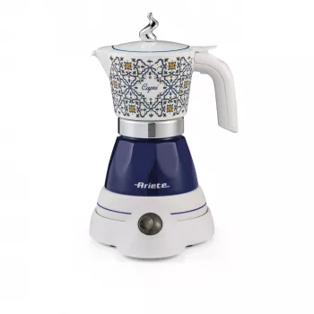 Ariete Capri Moka Ηλεκτρική Καφετιέρα για 4 Φλιτζάνια Σκούρο Μπλε