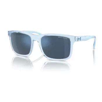 Armani Exchange AX4145S834555 ανδρικό γυαλί ηλίου - ορθογώνιος σκελετός προπιονικού - 57/19/145 mm