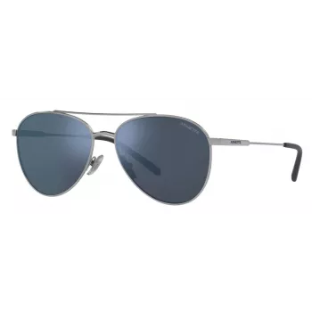 ARNETTE AN3085-736-55 ορθογώνιο γυαλί ηλίου ματ μαύρο σκούρο γκρι 58mm ανδρικό