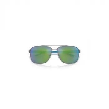 ARNETTE AN3089-745-8N Ανδρικά Ορθογώνια Γυαλιά Ηλίου Ματ Μαύρο Σκούρο Γκρι 65mm