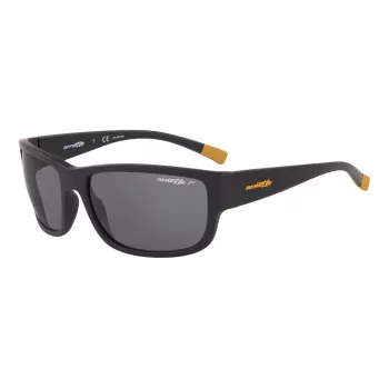 ARNETTE AN4256018162 Ανδρικά ορθογώνια πολωτικά γυαλιά ηλίου - Μαύρος σκελετός Γκρι φακοί 62mm