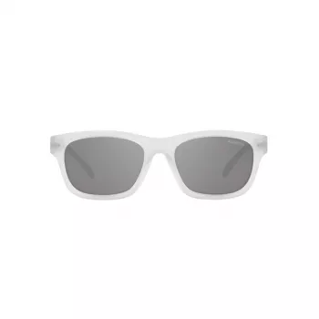 ARNETTE AN4284-27616G Ανδρικά ορθογώνια γυαλιά ηλίου Ματ Μαύρο Γκρι Καθρεφτισμένα 54/18/145 mm
