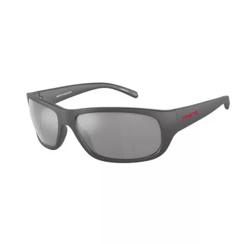 ARNETTE AN4290-28706G ανδρικό ορθογώνιο γυαλί ηλίου ματ μαύρο γκρι