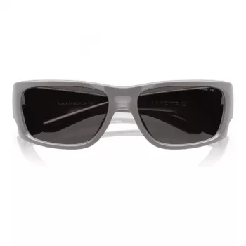 ARNETTE AN4345-296187 ανδρικό ορθογώνιο γυαλί ηλίου ματ μαύρο γκρι 62mm