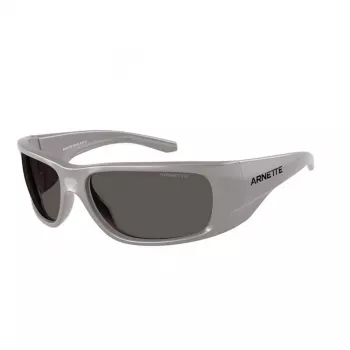 ARNETTE AN4345-296187 ανδρικό ορθογώνιο γυαλί ηλίου ματ μαύρο γκρι 62mm