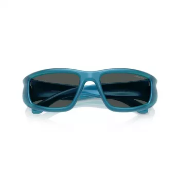 ARNETTE AN4358-298687 ανδρικό ορθογώνιο γυαλί ηλίου, ματ μαύρος σκελετός, γκρι φακοί, 58/19/135 mm