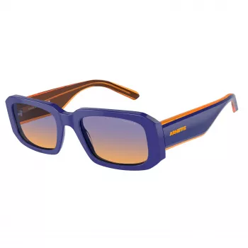 ARNETTE ανδρικό γυαλιά ηλίου AN4318-12392H ματ μαύρο ορθογώνια 53mm