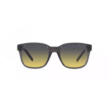ARNETTE Γυαλιά ηλίου unisex AN432027862Q5 - Ορθογώνιος ματ μαύρος σκελετός προπιονικού με πολωμένους σκούρους γκρι φακούς πολυανθρακικού - 55/19/145 mm
