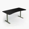 Arozzi Arena Large Gaming Desk – Forest Green (ρυθμιζόμενο ύψος, mouse pad μικροΐνας)