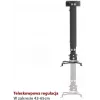 ART P-108 2-in-1 Βάση προβολέα οροφής/τοίχου, Universal, 15 kg, Ασημί