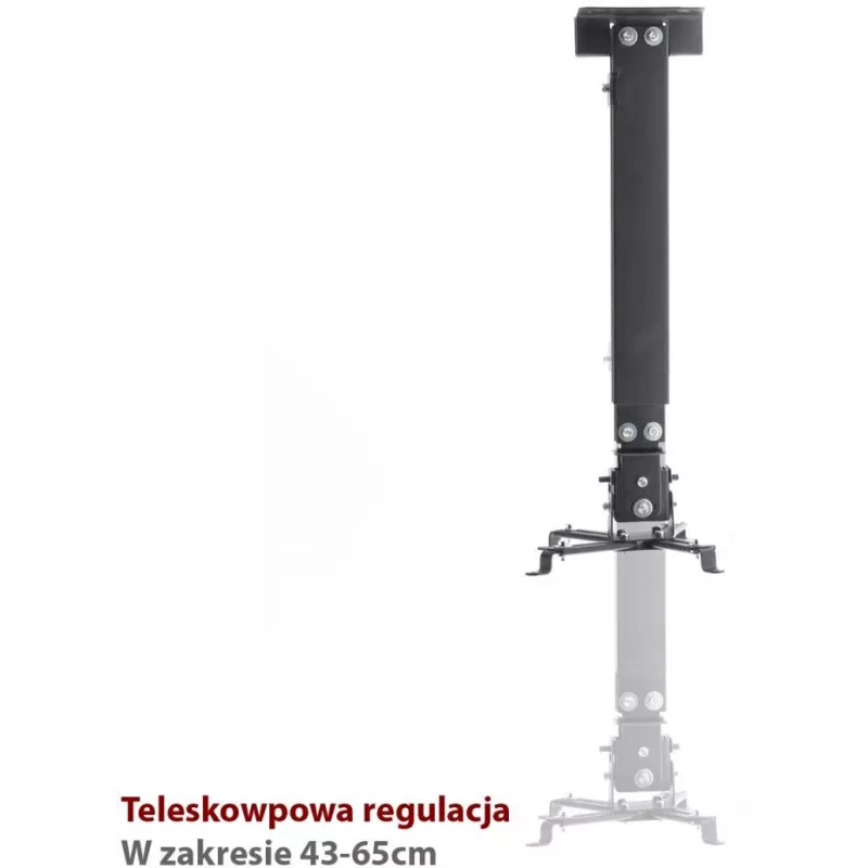 ART P-108 2-in-1 Βάση προβολέα οροφής/τοίχου, Universal, 15 kg, Ασημί