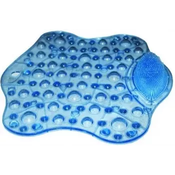 ASTON Polaris Αντιολισθητικό Χαλάκι Μπάνιου 80x50 cm Γκρι Microfiber