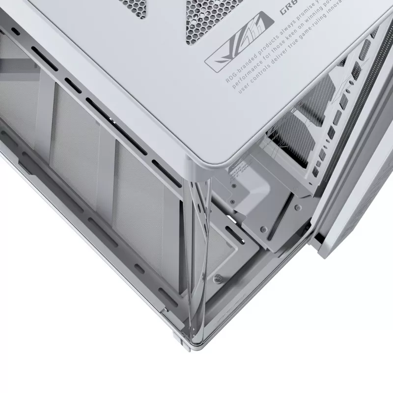 ASUS ROG CRONOX GR801 CURVE TG ARGB Λευκό Midi Tower