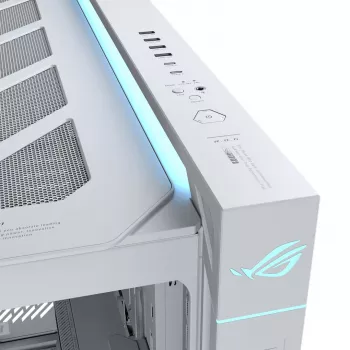 ASUS ROG CRONOX GR801 CURVE TG ARGB Λευκό Midi Tower