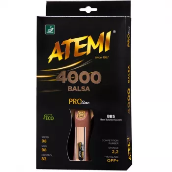Atemi 4000 Balsa Ανατομική Ρακέτα Πινγκ Πονγκ