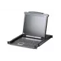 ATEN CL1000M-ATA-DNG 17 ιντσών LCD Slideaway κονσόλα με USB-KVM, 1U τοποθέτηση σε rack
