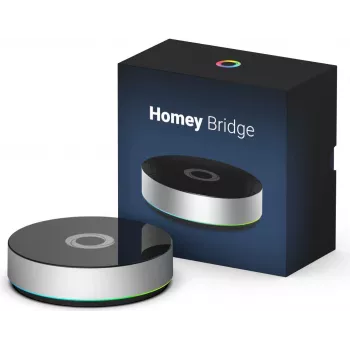 Athom Homey Bridge Έλεγχος Smart Home - Zigbee, Z-Wave, Bluetooth, Wi-Fi - μαύρο/ασημί