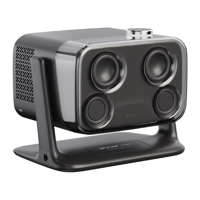 AURZEN Boom Mini Μαύρος προβολέας