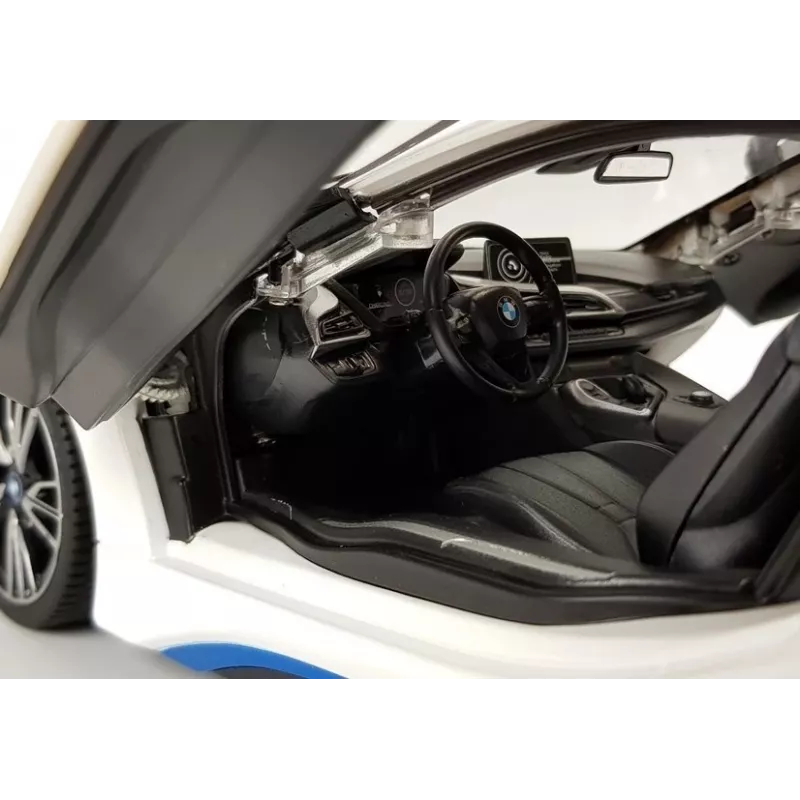 Auto R/C BMW i8 Rastar 1:14 Λευκό Αυτόματες πόρτες