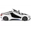 Auto R/C BMW i8 Rastar 1:14 Λευκό Αυτόματες πόρτες