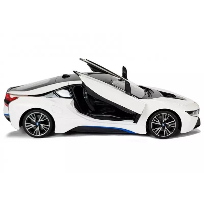 Auto R/C BMW i8 Rastar 1:14 Λευκό Αυτόματες πόρτες