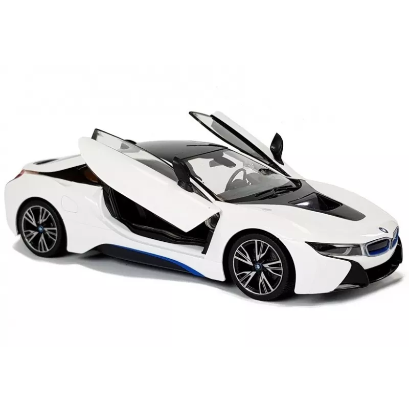 Auto R/C BMW i8 Rastar 1:14 Λευκό Αυτόματες πόρτες