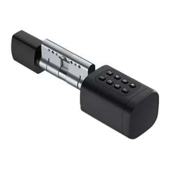 AVATTO SDL-V1-B60 Smart Lock κύλινδρος, 60mm, δακτυλικό αποτύπωμα, Bluetooth, Zigbee, Μαύρο
