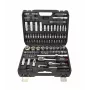 AWTOOLS Σετ καρυδακιών 144 τεμ. 1/2 inch & 1/4 inch υποδοχή Black Line