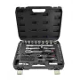 AWTOOLS Σετ καρυδάκια 72 τεμ. 1/2 ίντσες & 1/4 ίντσες υποδοχή BLACK LINE