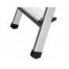 AWTOOLS Αλουμινένια σκάλα ελεύθερη 6 σκαλοπάτια 125 kg