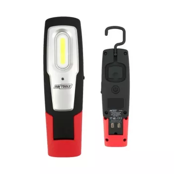 AWTOOLS AW17601 COB LED Φακός Κεφαλής - 120 Lumen, 3 Λειτουργίες, IPX4 Προστασία από Πιτσιλιές, Ρυθμιζόμενο Λουρί Κεφαλής, με Μπαταρία