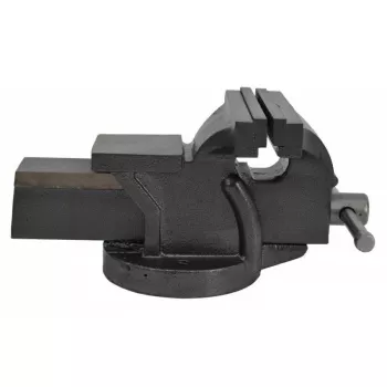 AWTOOLS AW24203 μέγγενη με περιστρεφόμενη βάση, άνοιγμα 100 mm, χυτοσίδηρος, μπλε