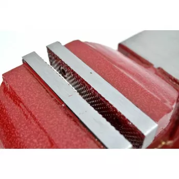 AWTOOLS AW24226 Μέγγενη περιστρεφόμενη 125mm με αμόνι και αντικαταστάσιμες σκληρυμένες σιαγόνες